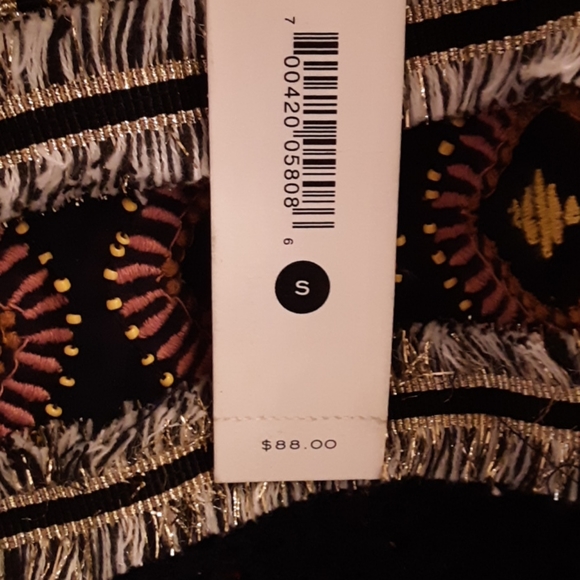 Gorgeous, Boho embroidered kimono-style open top. - Picture 9 of 9